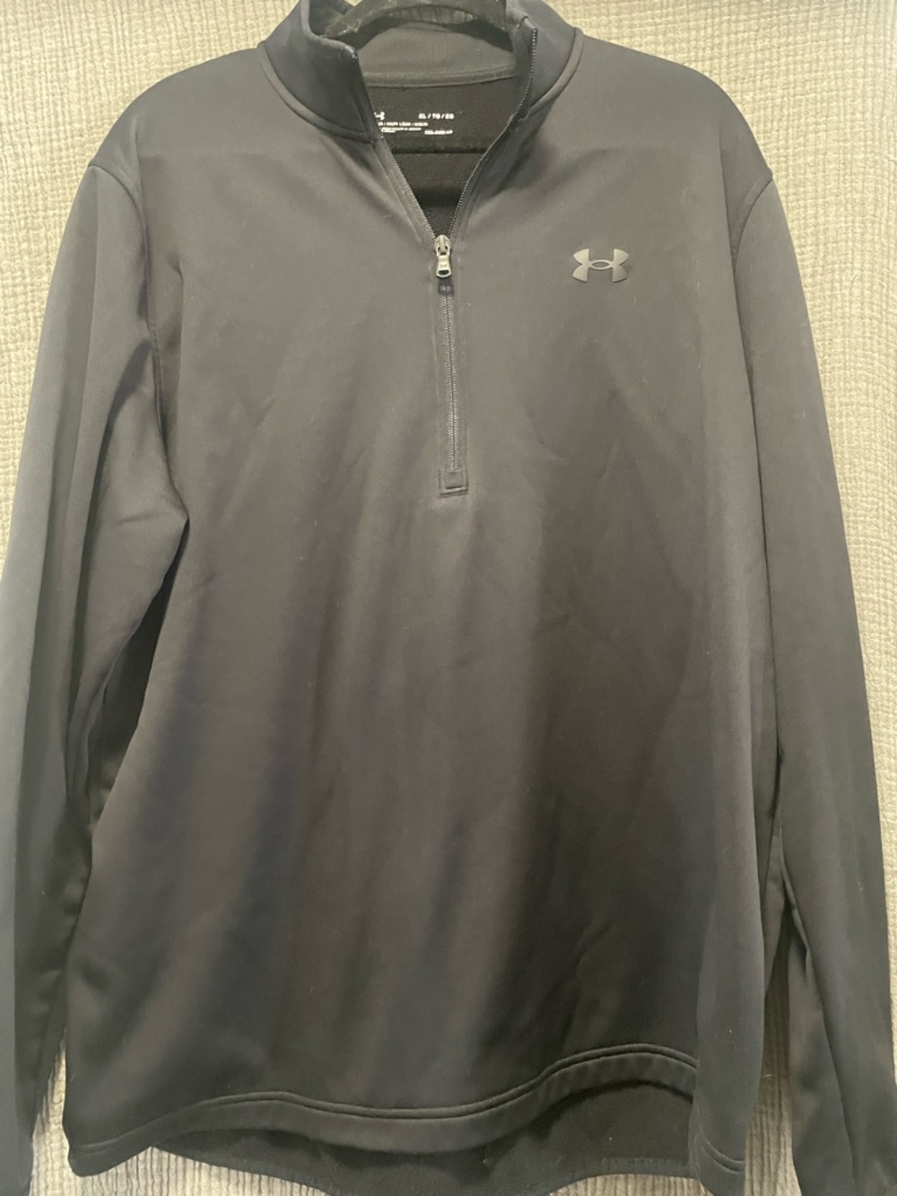 Under Armour Black Men's Quarter-Zip Performance Pullover